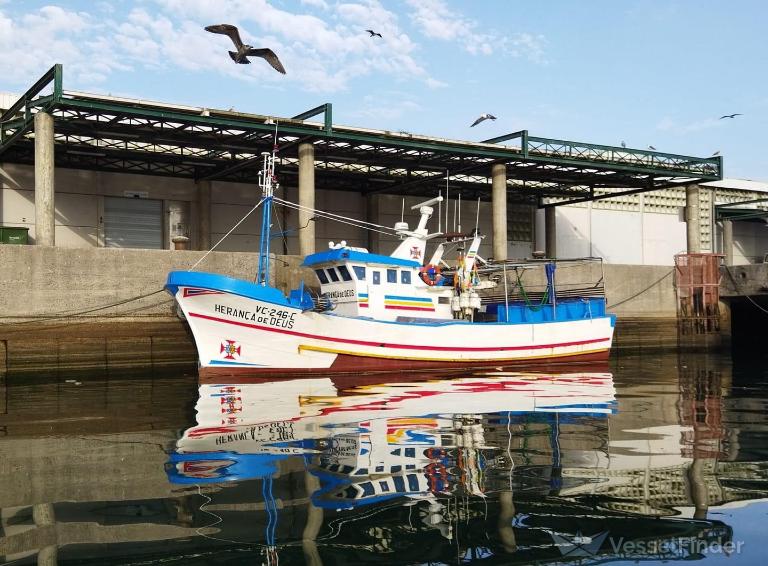heranca de deus (Fishing vessel) - IMO , MMSI 263402450, Call Sign CUDB 6 under the flag of Portugal