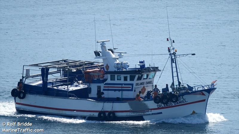 orlando daniel (Fishing vessel) - IMO , MMSI 263406860, Call Sign -CUCG3 under the flag of Portugal