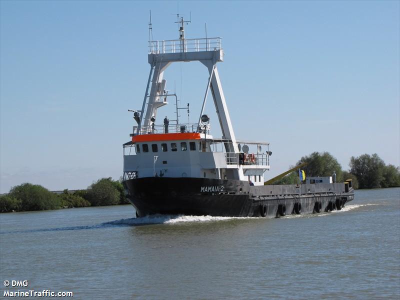 mamaia 2 (Dredging or UW ops) - IMO , MMSI 264162049, Call Sign YP2049 under the flag of Romania