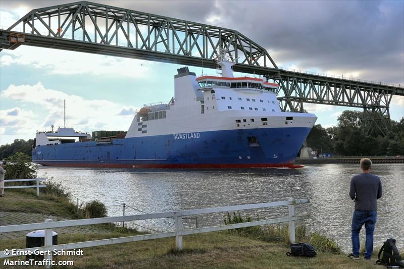 tavastland (Ro-Ro Cargo Ship) - IMO 9334959, MMSI 266232000, Call Sign SKEC under the flag of Sweden