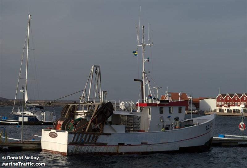 littorina ll784 (Fishing vessel) - IMO , MMSI 266409000, Call Sign SHIL under the flag of Sweden