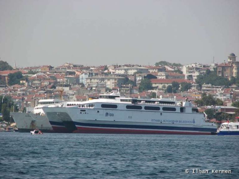 orhan gazi 1 (Passenger/Ro-Ro Cargo Ship) - IMO 9378072, MMSI 271000906, Call Sign TCCE6 under the flag of Turkey
