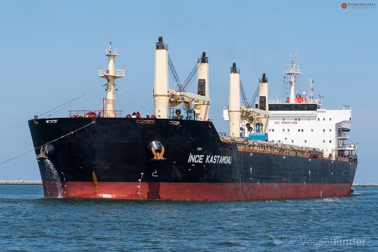 ince kastamonu (Bulk Carrier) - IMO 9456458, MMSI 271040405, Call Sign TCXV8 under the flag of Turkey