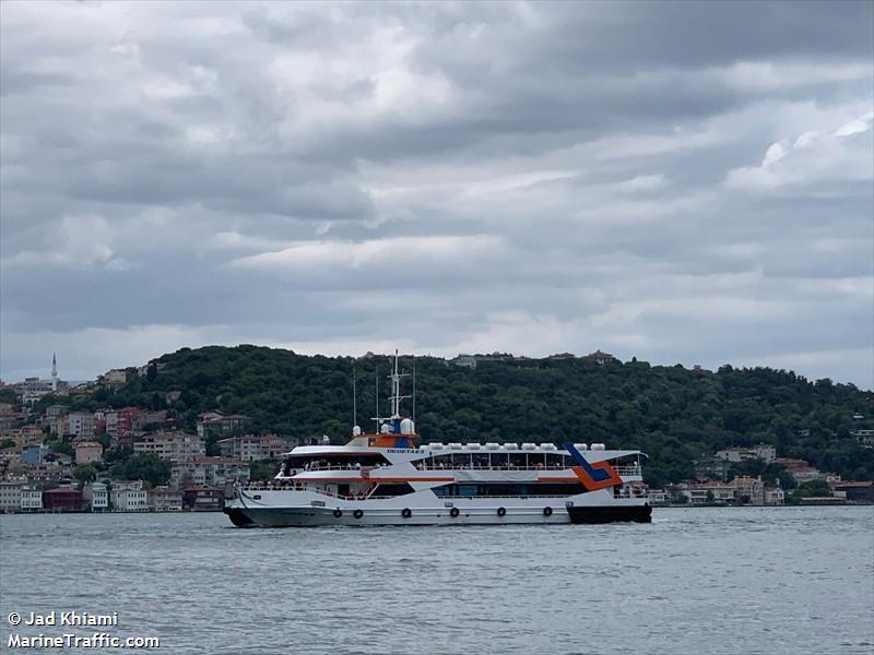 dedetas 2 (Passenger Ship) - IMO 9837042, MMSI 271045029, Call Sign TCA4565 under the flag of Turkey