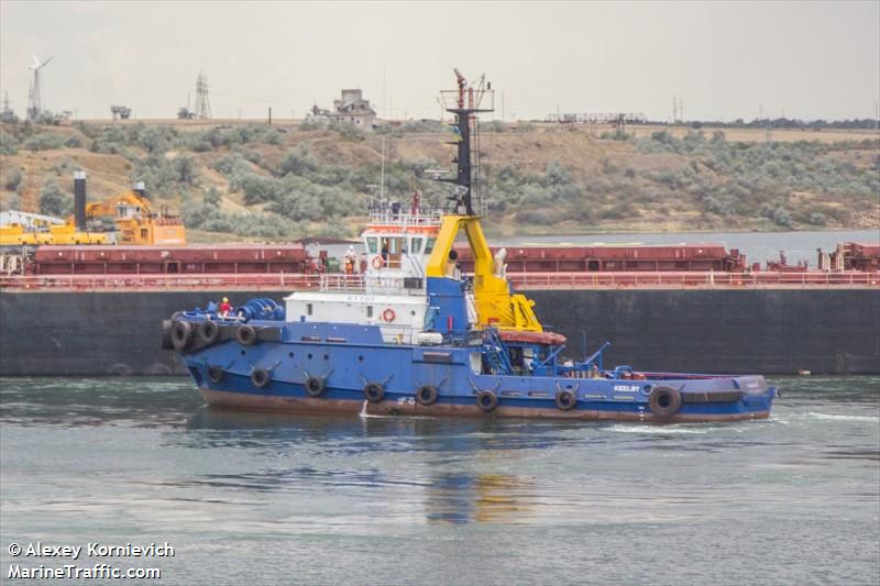 keelby (Tug) - IMO 8501397, MMSI 272756000, Call Sign UUBG9 under the flag of Ukraine