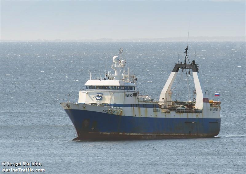 brattegg (Fishing vessel) - IMO , MMSI 273359630, Call Sign UBPH2 under the flag of Russia