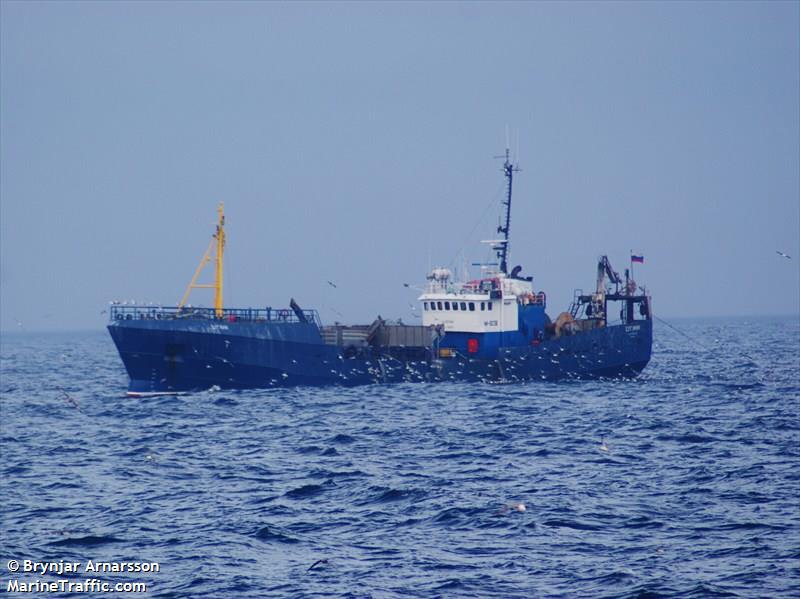 huginn (Fishing Vessel) - IMO 7383011, MMSI 273445430, Call Sign UEIX under the flag of Russia