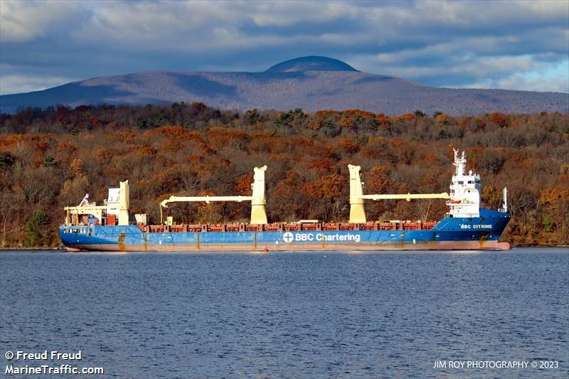 bbc citrine (General Cargo Ship) - IMO 9504748, MMSI 305854000, Call Sign V2FY7 under the flag of Antigua & Barbuda