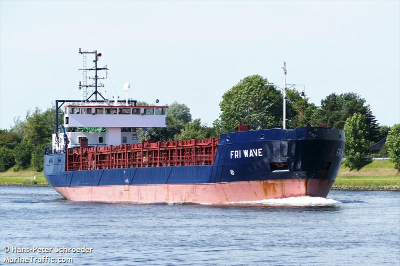 fri w (General Cargo Ship) - IMO 8915627, MMSI 311000657, Call Sign C6DF2 under the flag of Bahamas