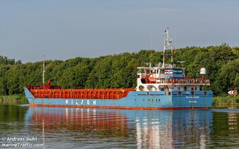 wilson aveiro (General Cargo Ship) - IMO 9375850, MMSI 314464000, Call Sign 8PAP8 under the flag of Barbados