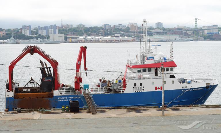 atlantic preserver (Fish Factory Ship) - IMO 9137480, MMSI 316012480, Call Sign VABF under the flag of Canada