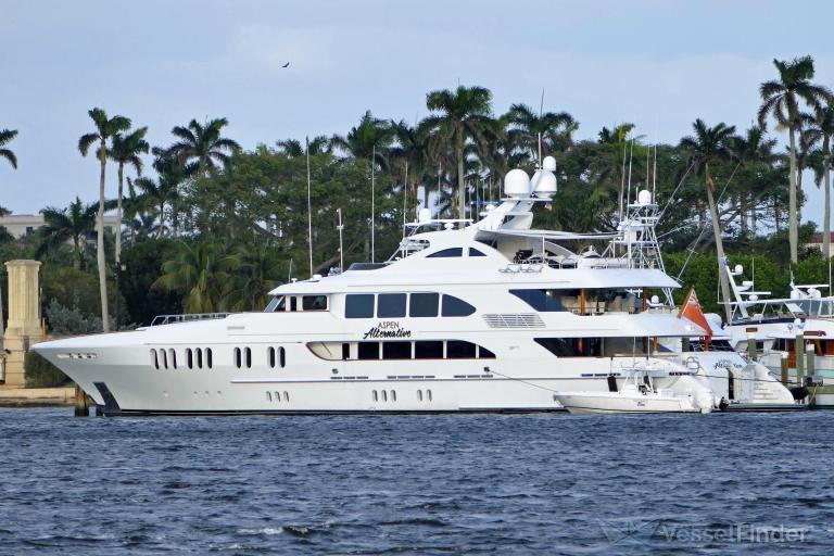 aspen alternative (Yacht) - IMO 9583251, MMSI 319018500, Call Sign ZGAM9 under the flag of Cayman Islands