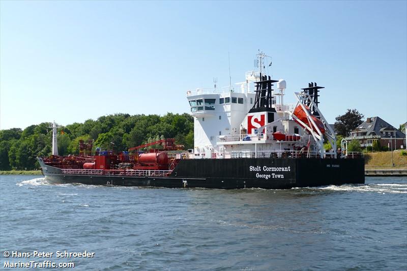 stolt cormorant (Chemical/Oil Products Tanker) - IMO 9148960, MMSI 319301000, Call Sign ZCSE5 under the flag of Cayman Islands