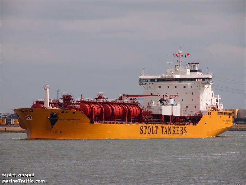 stolt perseverance (Chemical/Oil Products Tanker) - IMO 9124471, MMSI 319605000, Call Sign ZCGE5 under the flag of Cayman Islands