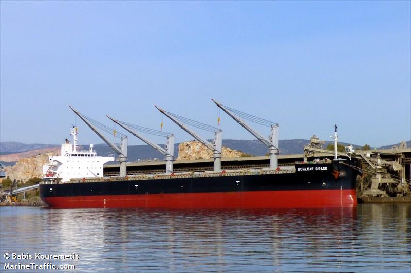 sunleaf grace (Bulk Carrier) - IMO 9460526, MMSI 352590000, Call Sign 3FPJ9 under the flag of Panama