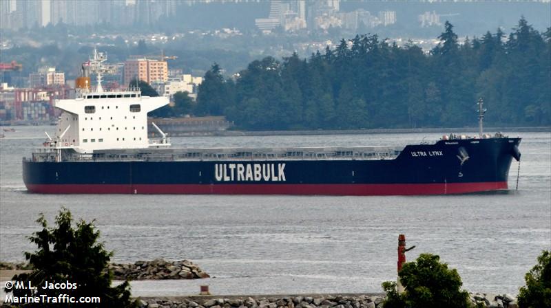 ultra lynx (Bulk Carrier) - IMO 9811048, MMSI 355157000, Call Sign 3FUA3 under the flag of Panama