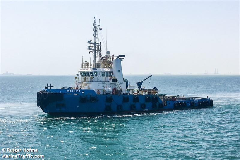 matilda (Tug) - IMO 9572379, MMSI 357034000, Call Sign HP7627 under the flag of Panama