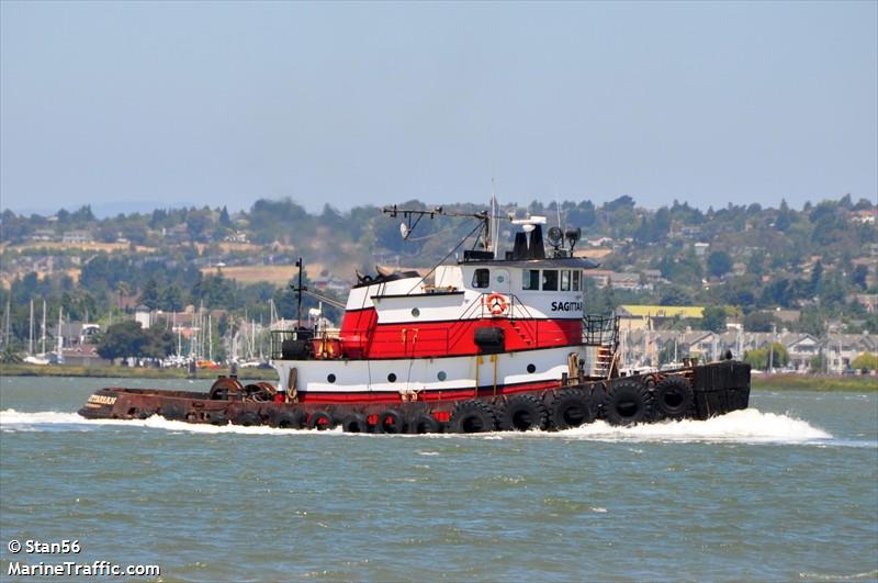 sagittarian (Tug) - IMO , MMSI 366969510, Call Sign WCY5210 under the flag of United States (USA)