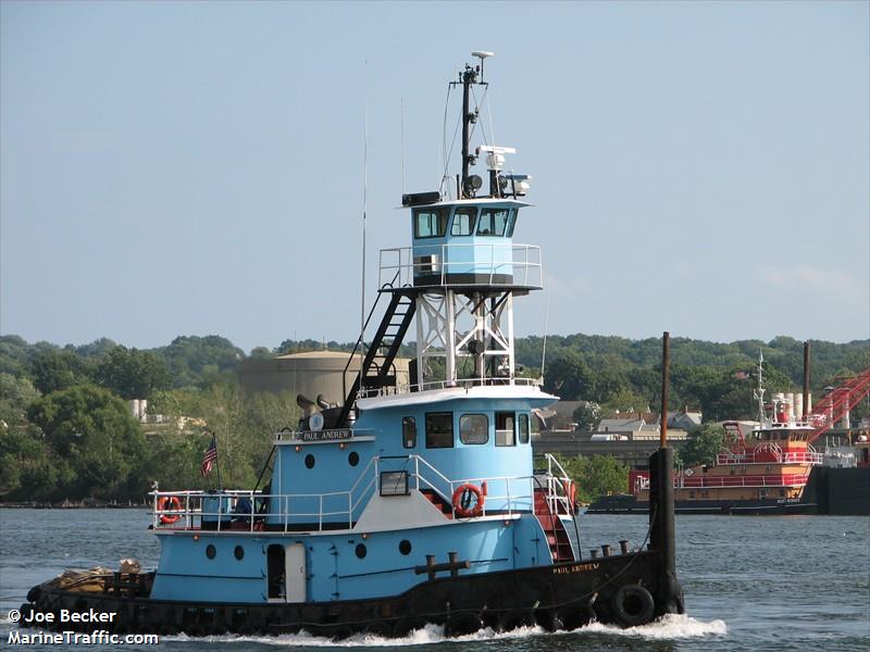 paul andrew (Tug) - IMO , MMSI 366979030, Call Sign WCP2545 under the flag of United States (USA)