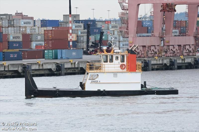 jennifer h (Towing vessel) - IMO , MMSI 367010430, Call Sign WDC3573 under the flag of United States (USA)