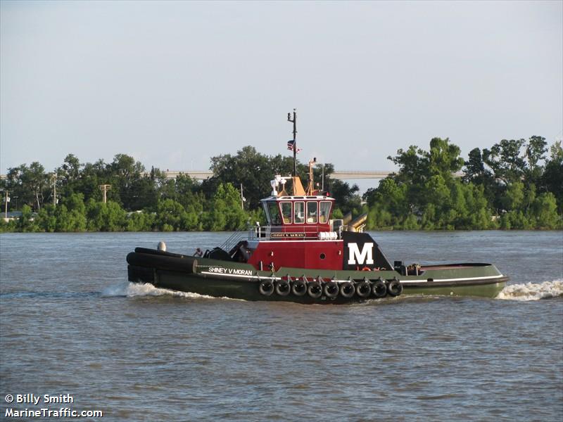 shiney v moran (Tug) - IMO 8649888, MMSI 367409990, Call Sign WDE8818 under the flag of United States (USA)