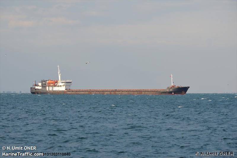 syberia (General Cargo Ship) - IMO 8833881, MMSI 370881000, Call Sign 3ENJ9 under the flag of Panama