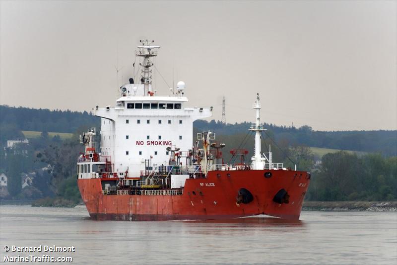 rf alice (Chemical/Oil Products Tanker) - IMO 9434668, MMSI 372493000, Call Sign 3EOS9 under the flag of Panama