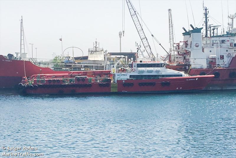 al durrah (Work/Repair Vessel) - IMO 9770610, MMSI 374510000, Call Sign HO9015 under the flag of Panama