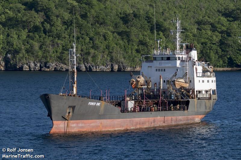 power one (Oil Products Tanker) - IMO 7931129, MMSI 377901060, Call Sign J8Q09 under the flag of St Vincent & Grenadines