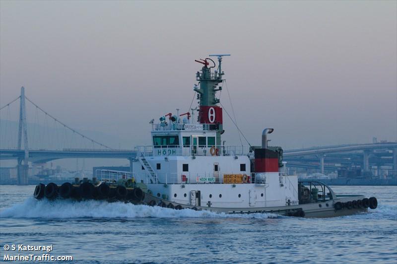 hooh maru (Tug) - IMO , MMSI 431008315, Call Sign JD4062 under the flag of Japan