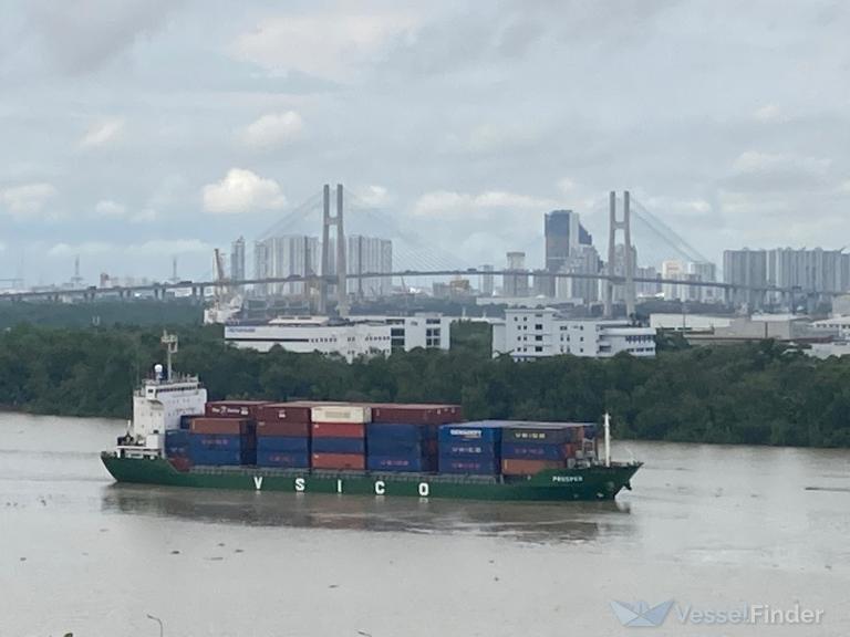 prosper (Container Ship) - IMO 9159268, MMSI 457130000, Call Sign JVSW5 under the flag of Mongolia