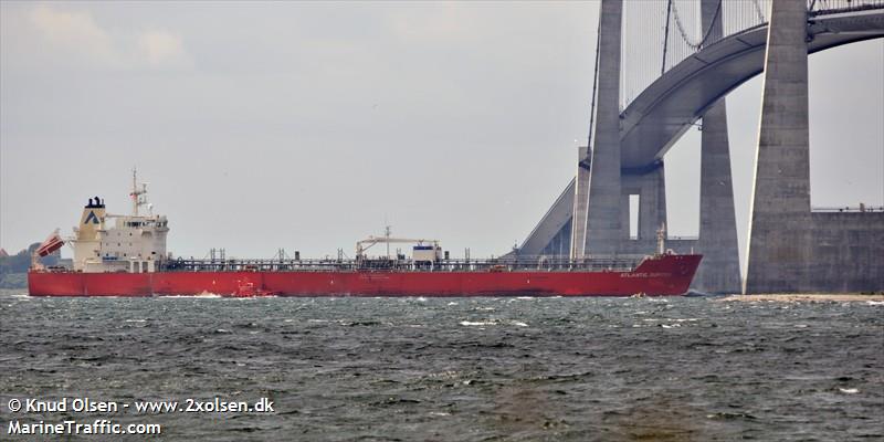 atlantic jupiter (Chemical/Oil Products Tanker) - IMO 9383962, MMSI 477201400, Call Sign VREY5 under the flag of Hong Kong