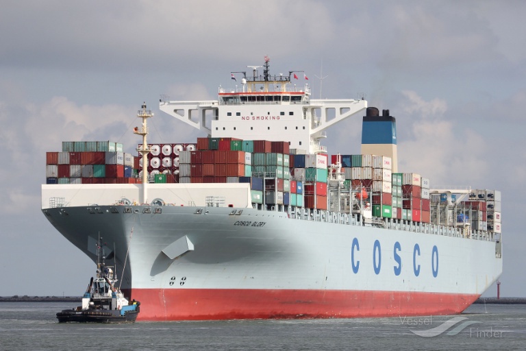 cosco glory (Container Ship) - IMO 9466245, MMSI 477795300, Call Sign VRIR7 under the flag of Hong Kong