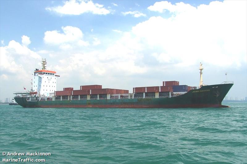 danum 159 (Container Ship) - IMO 9438080, MMSI 533000522, Call Sign 9WGZ2 under the flag of Malaysia