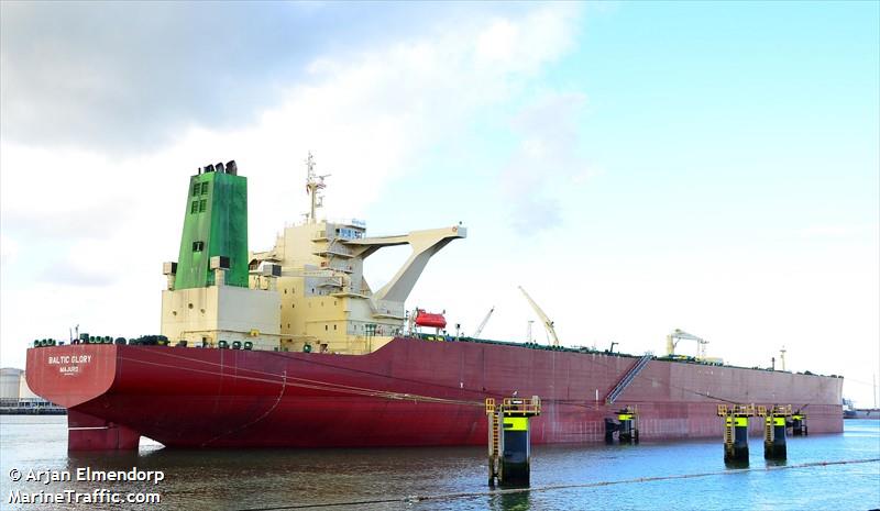 baltic glory (Crude Oil Tanker) - IMO 9307645, MMSI 538006486, Call Sign V7NP5 under the flag of Marshall Islands