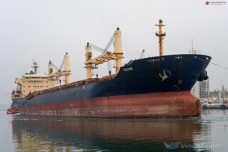 tulpar (Bulk Carrier) - IMO 9285407, MMSI 538007583, Call Sign V7VM2 under the flag of Marshall Islands