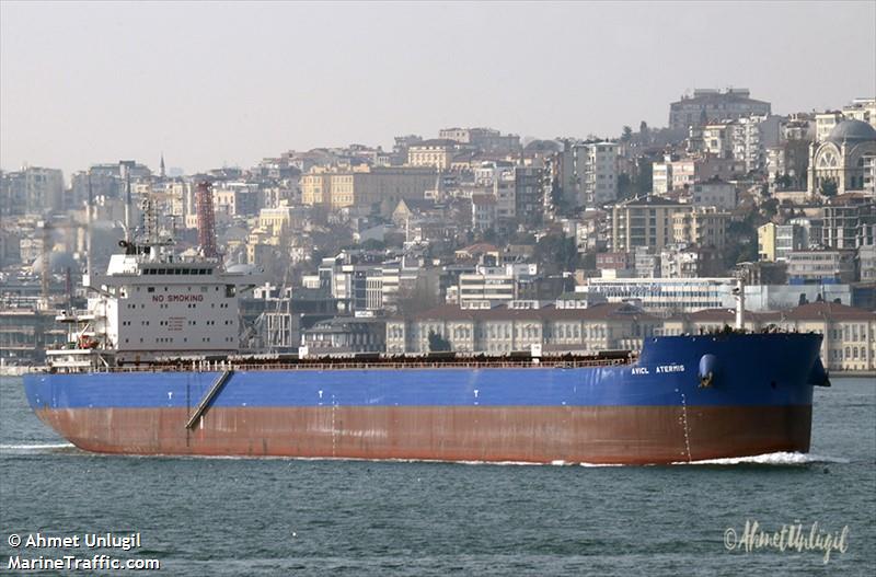 avicl atermis (Bulk Carrier) - IMO 9859014, MMSI 538008538, Call Sign V7A2484 under the flag of Marshall Islands