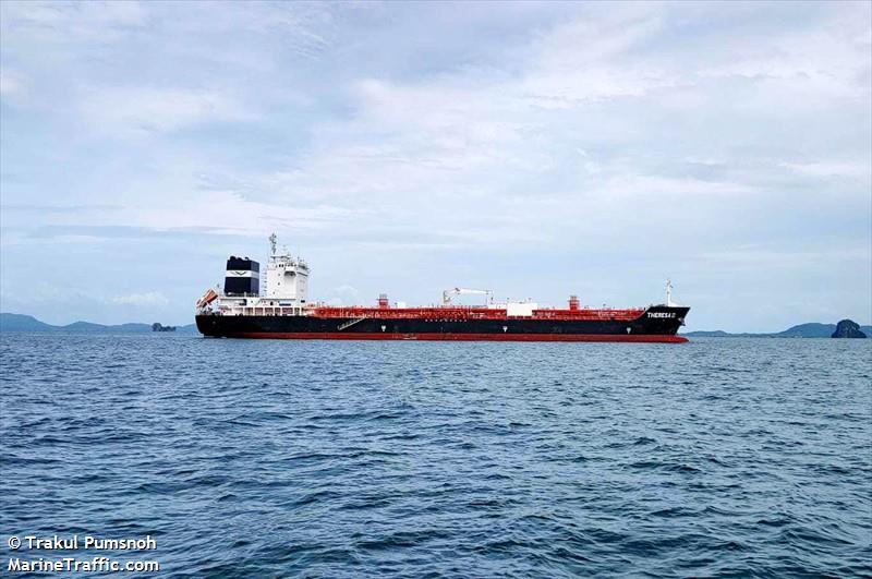 theresa ii (Chemical/Oil Products Tanker) - IMO 9871074, MMSI 563083200, Call Sign 9V6099 under the flag of Singapore