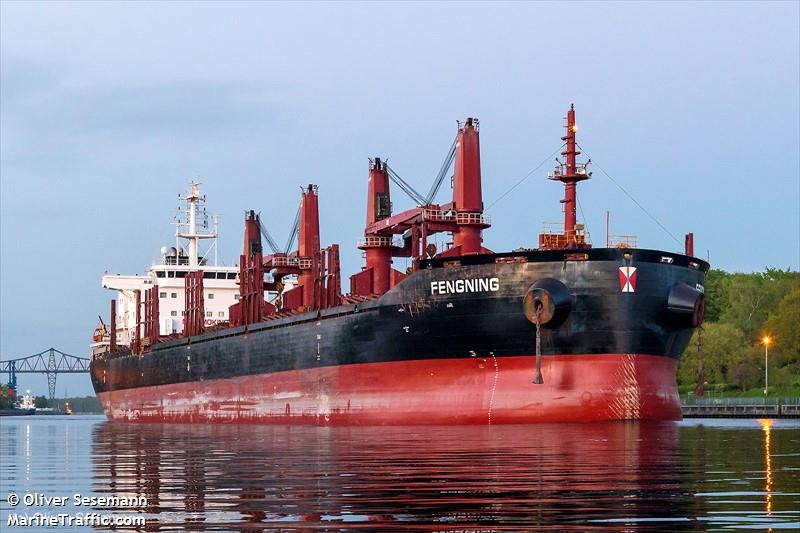 fengning (Bulk Carrier) - IMO 9690884, MMSI 565831000, Call Sign 9V2173 under the flag of Singapore