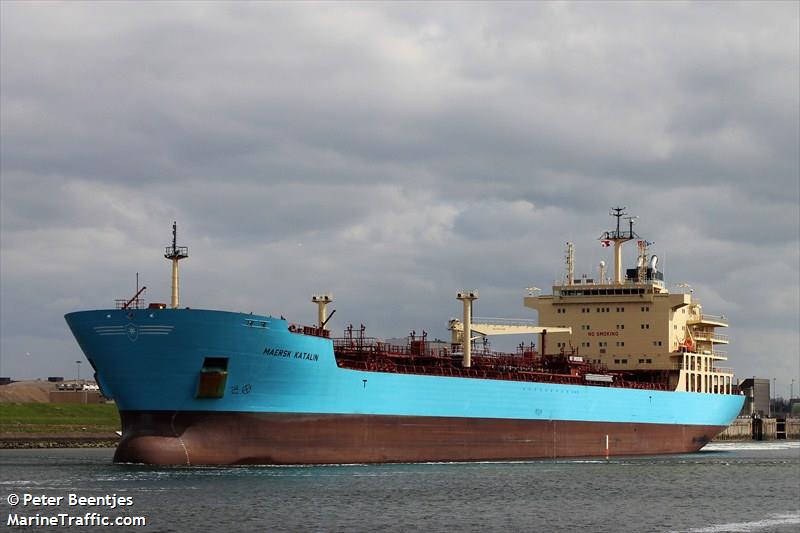 maersk katalin (Chemical/Oil Products Tanker) - IMO 9431317, MMSI 566351000, Call Sign 9V8528 under the flag of Singapore