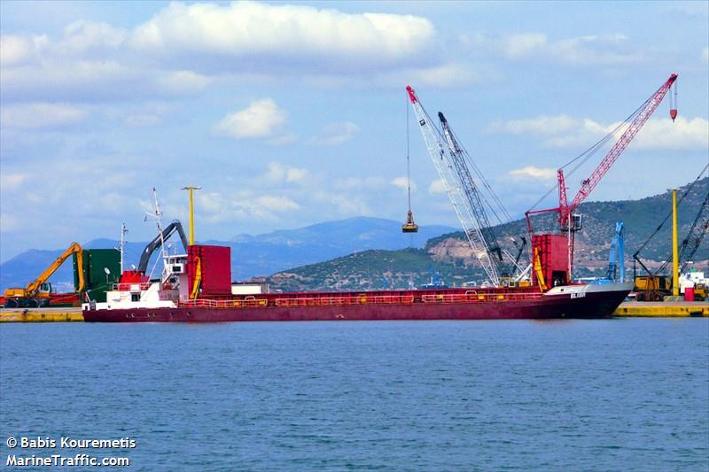 my duru (General Cargo Ship) - IMO 8602000, MMSI 577302000, Call Sign YJUA8 under the flag of Vanuatu