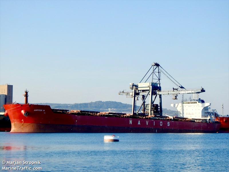 jupiter n (Bulk Carrier) - IMO 9537915, MMSI 636017030, Call Sign A8XR3 under the flag of Liberia