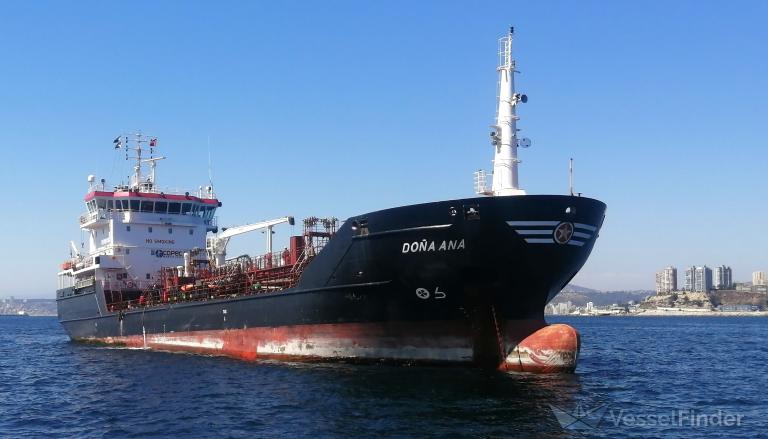 dona ana (Chemical/Oil Products Tanker) - IMO 9281803, MMSI 725019210, Call Sign CBDQ under the flag of Chile
