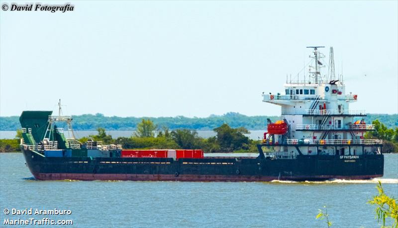 gf paysandu (Landing Craft) - IMO 9437880, MMSI 770576482, Call Sign CXGW under the flag of Uruguay