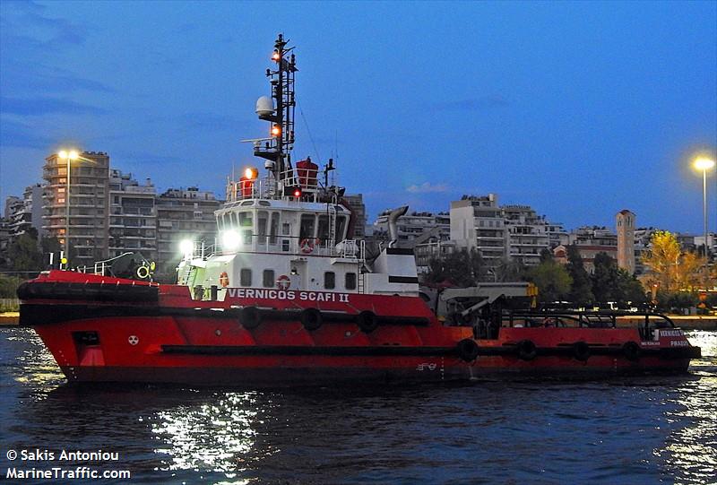 vernicos scafi ii (Tug) - IMO 9314349, MMSI 241792000, Call Sign SB3170 under the flag of Greece