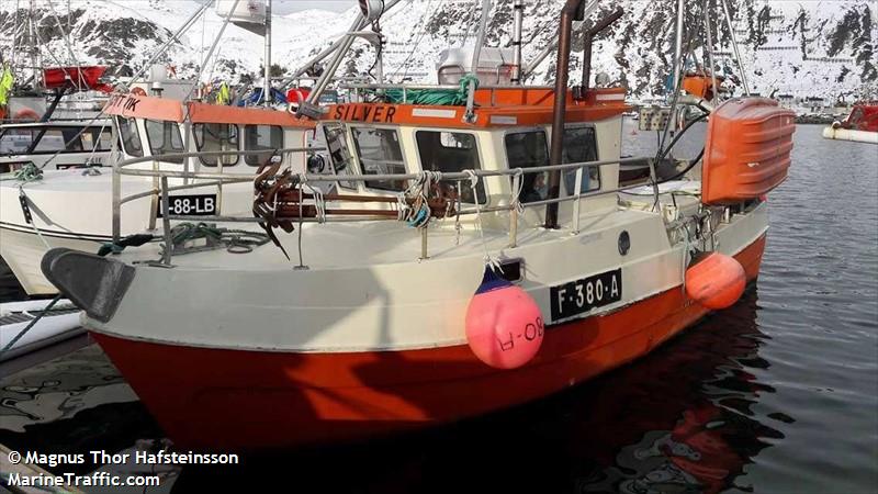 silver (Fishing vessel) - IMO , MMSI 257143120, Call Sign LK2957 under the flag of Norway