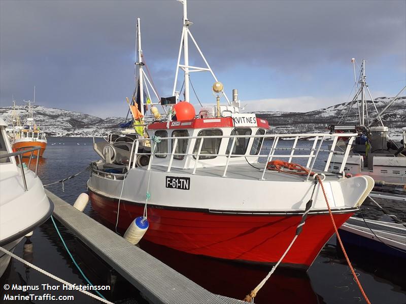 kvitnes (Fishing vessel) - IMO , MMSI 257154120, Call Sign LK3540 under the flag of Norway