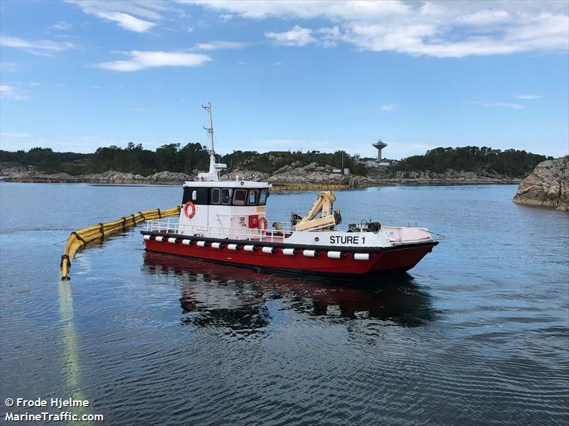 sture 1 (Port tender) - IMO , MMSI 257332800, Call Sign LK3650 under the flag of Norway