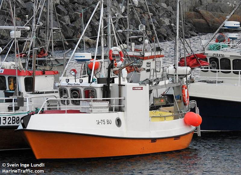 may celin (Fishing vessel) - IMO , MMSI 257441700, Call Sign LM6735 under the flag of Norway