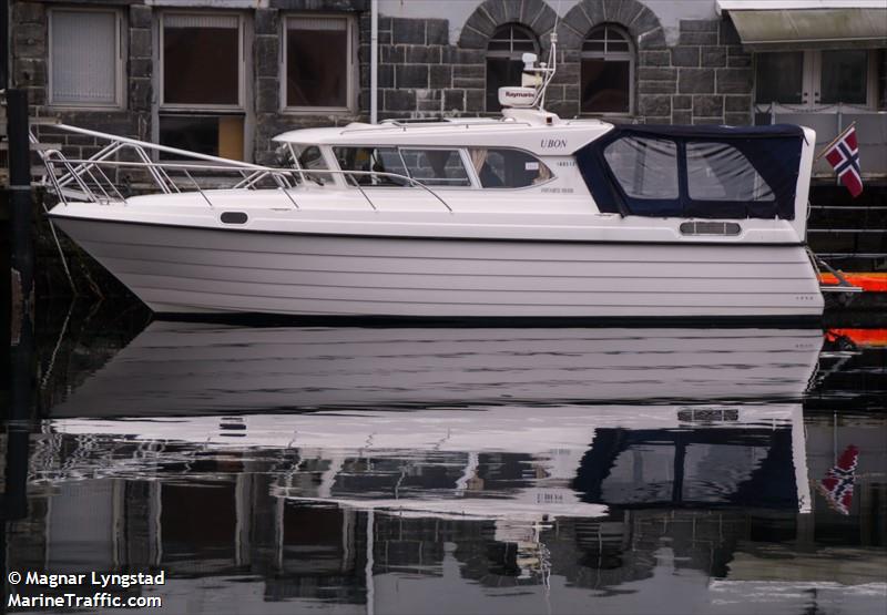 my ubon (Pleasure craft) - IMO , MMSI 257840870, Call Sign LJ5546 under the flag of Norway